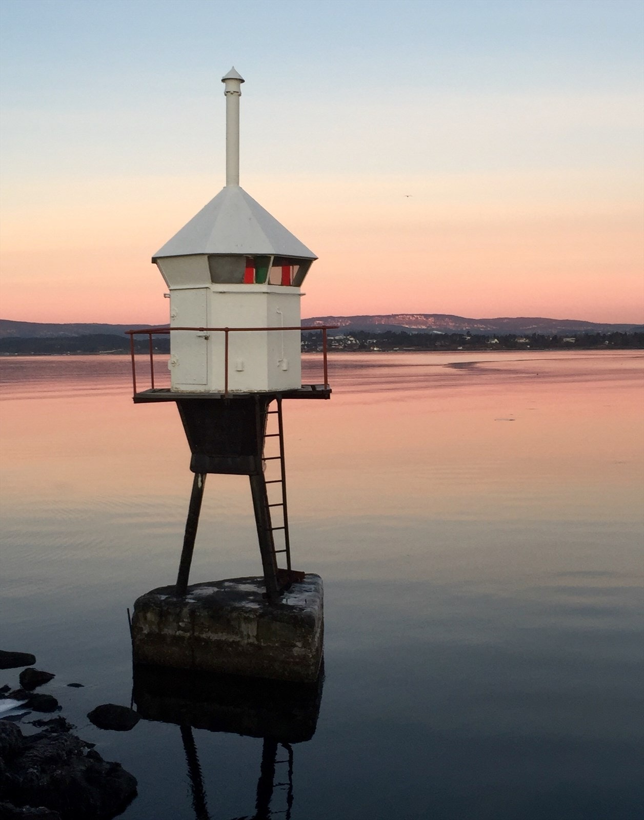Spissen på Nesoddtangen - herfra går det båter til Lysaker og Aker Brygge Galleribilde