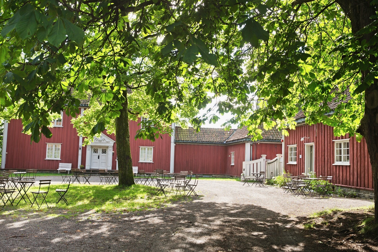 Vøienvolden gård ligger få minutters gange fra leiligheten, og vitner om en helt annen tid, da området var viktig for byens matforsyning. Galleribilde