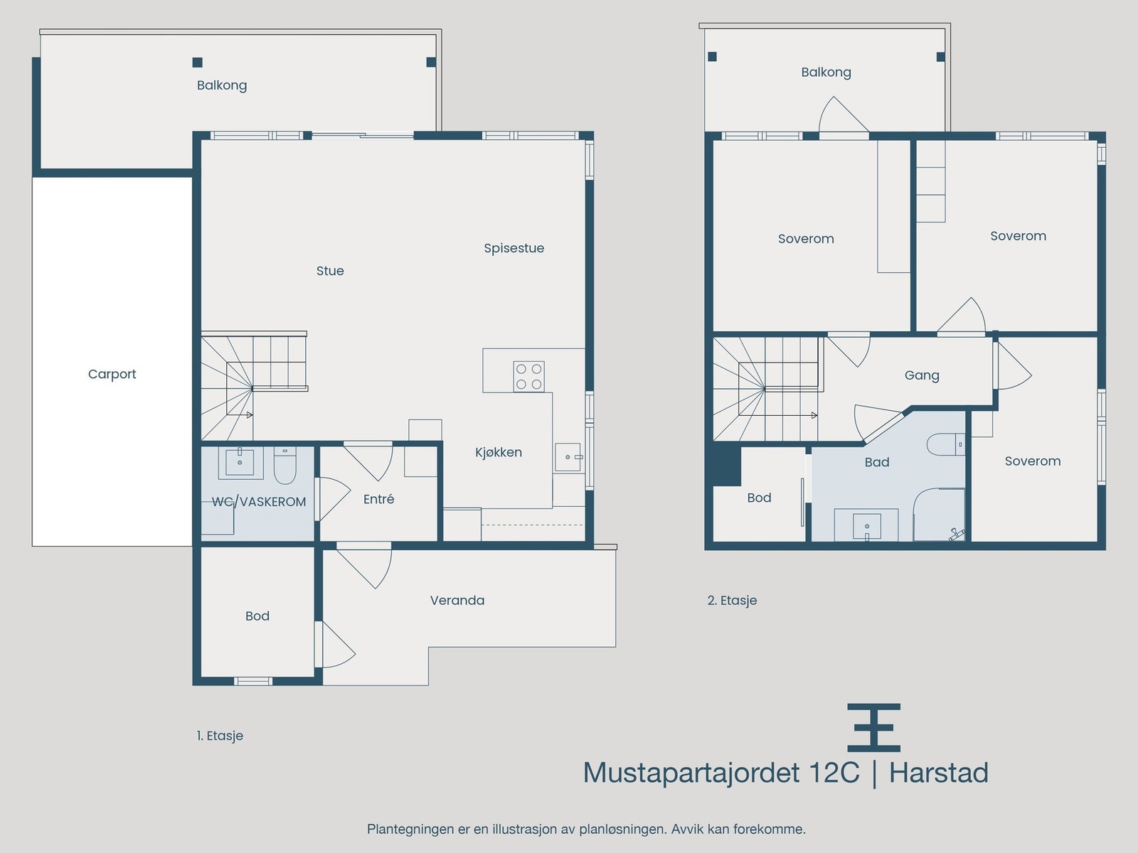 Plantegninger samlet Galleribilde