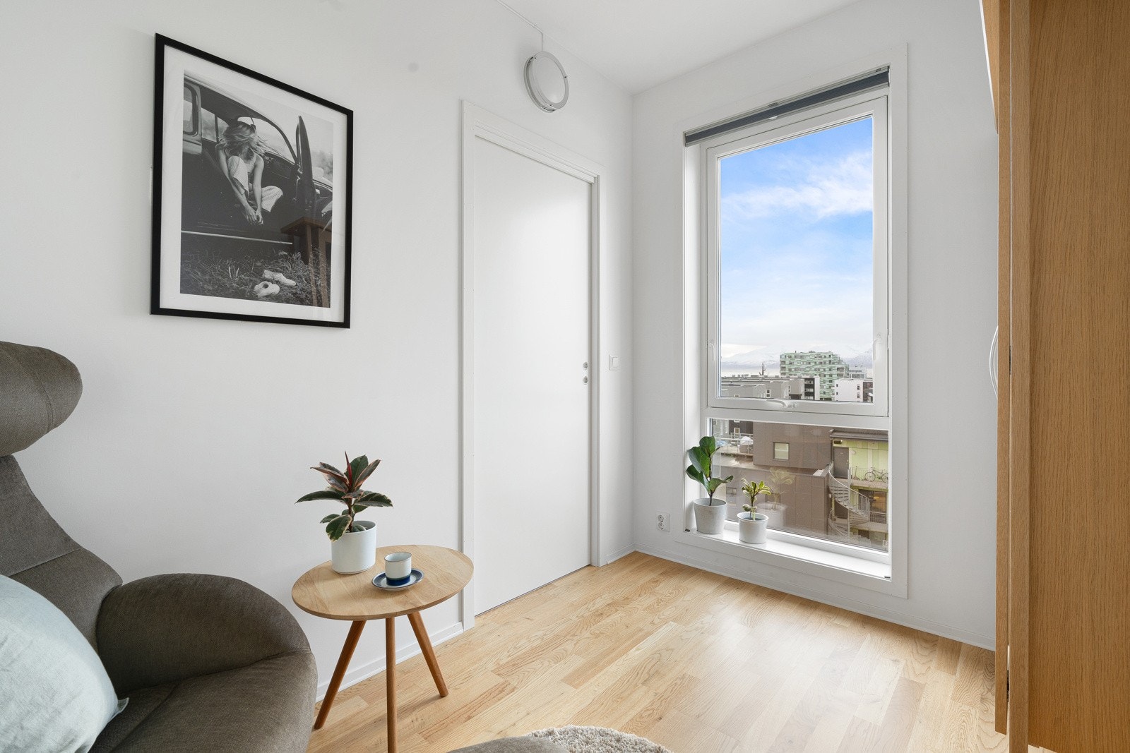 Soverom nr. 2 passer utmerket til feks gjesterom, barnerom eller hjemmekontor. Galleribilde