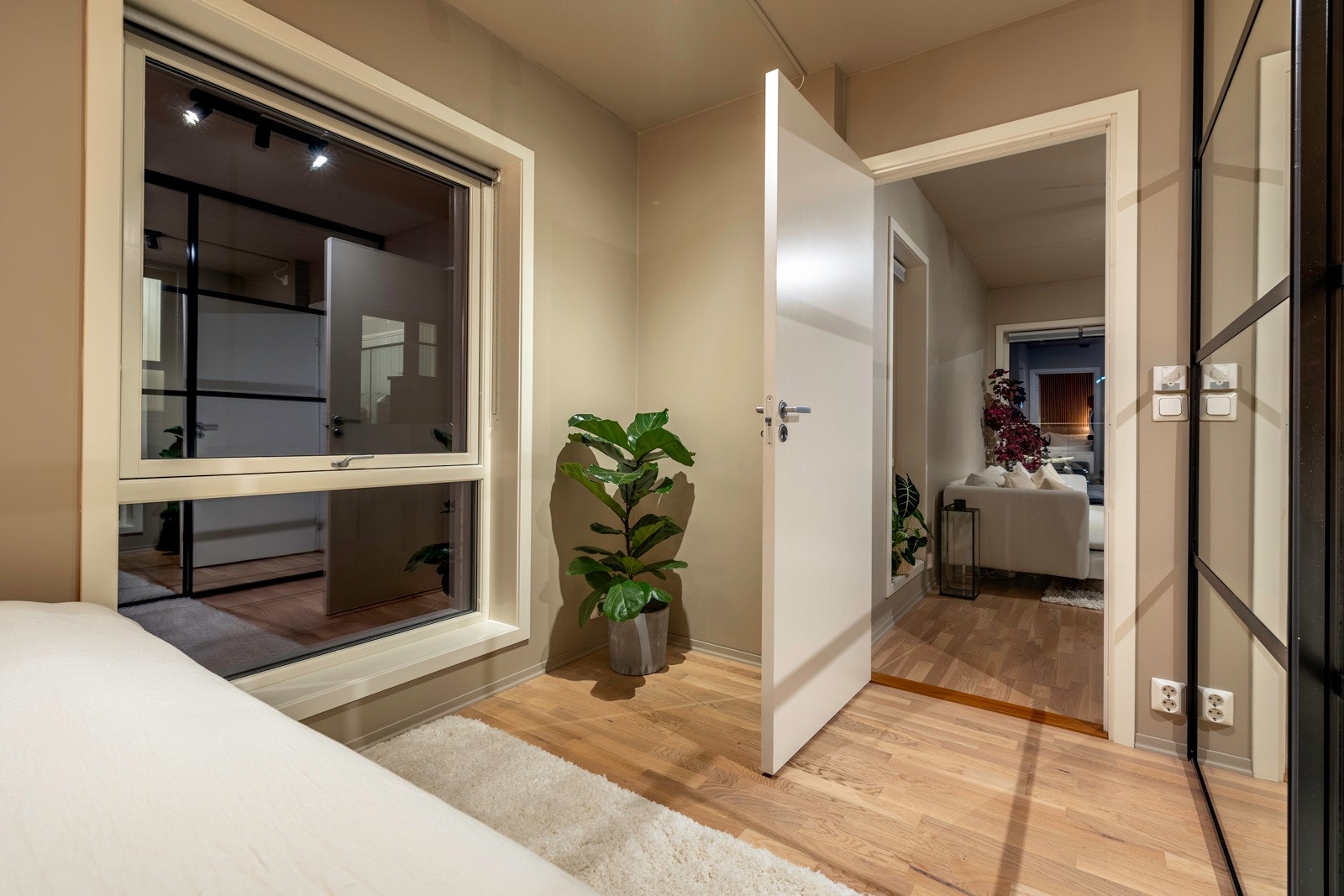 Soverommet vender mot rolige og trafikkstille omgivelser. Galleribilde