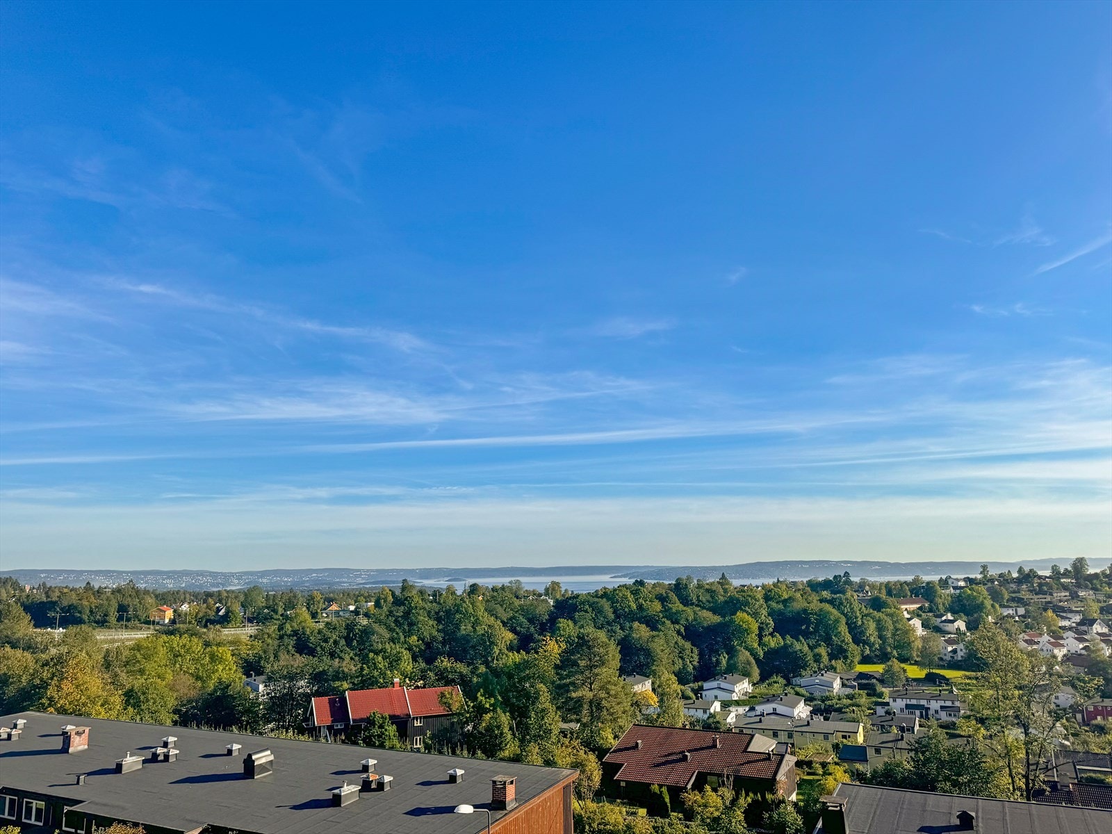Flott Utsikt over Oslo fjorden Galleribilde