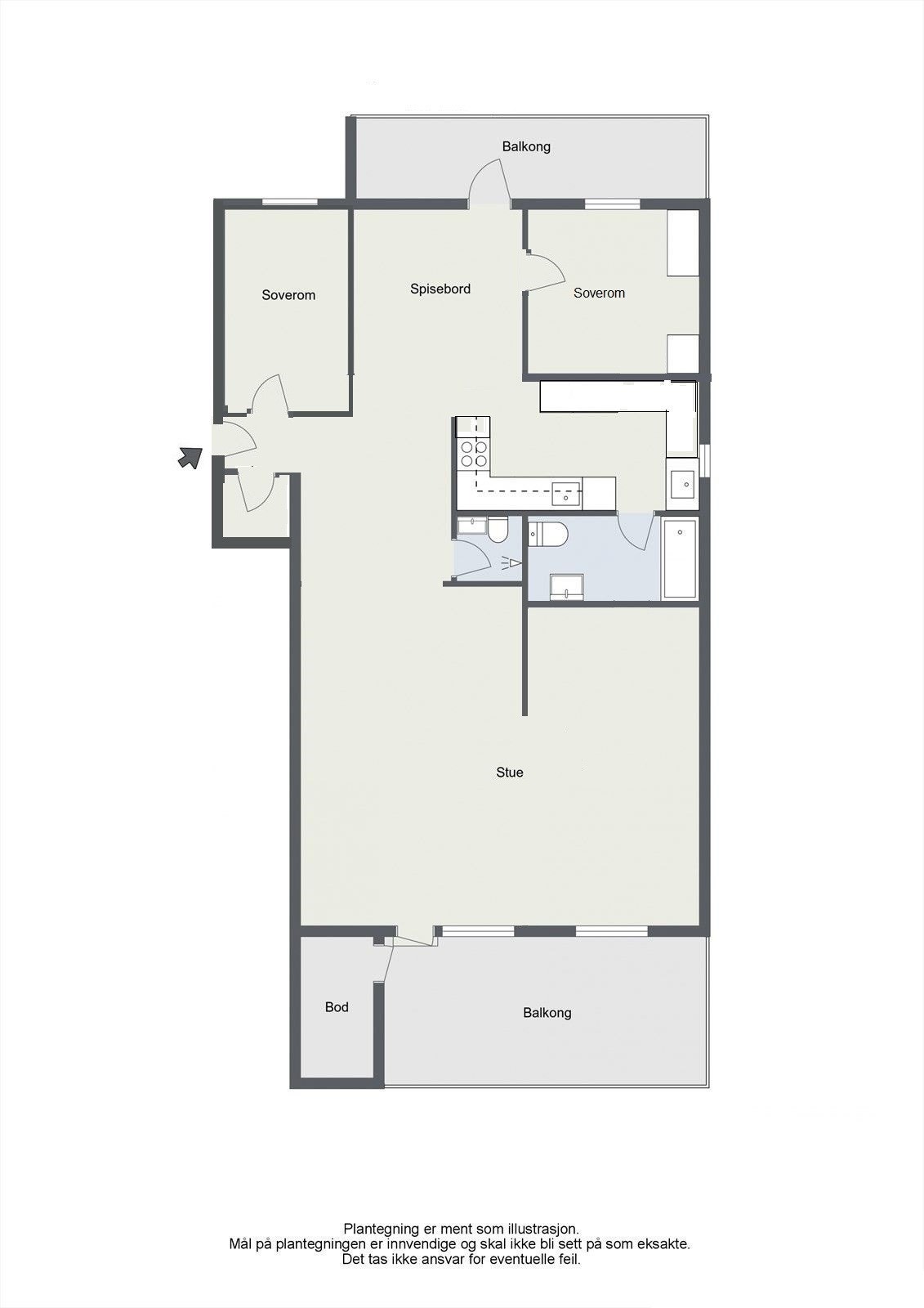 Plantegning. Galleribilde