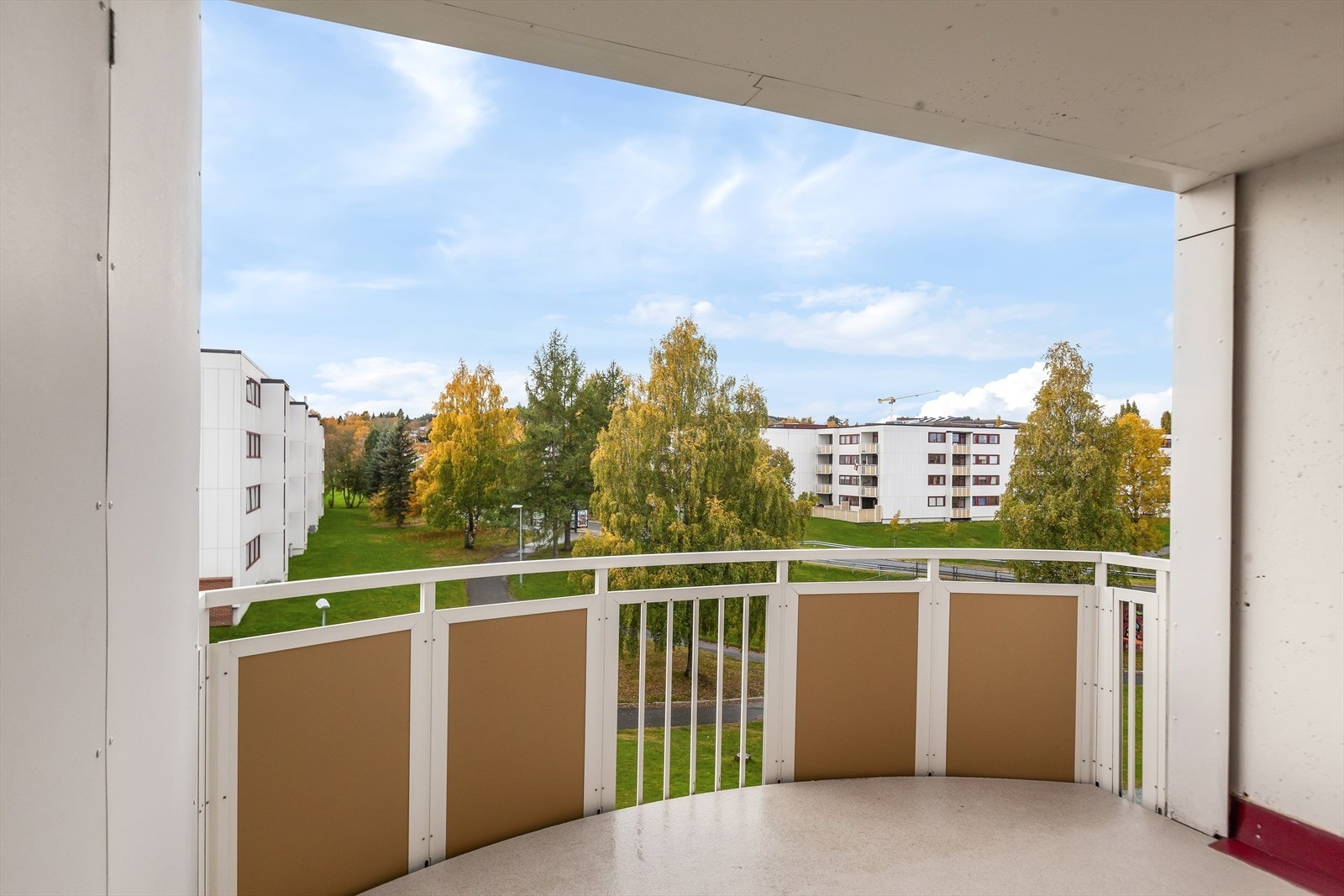 Vestvendt balkong Galleribilde