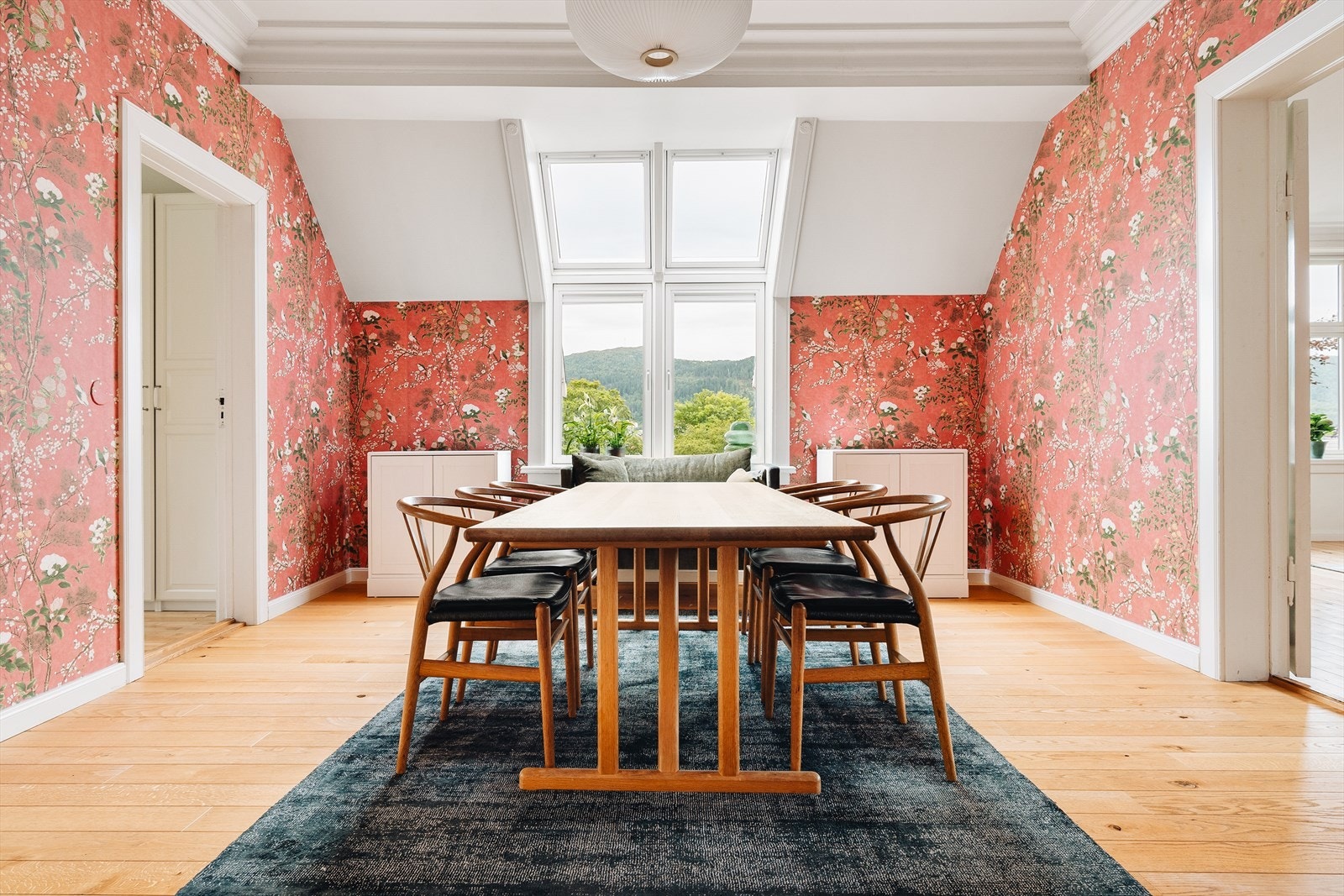 Rommet ble tapasert i 2024 Galleribilde