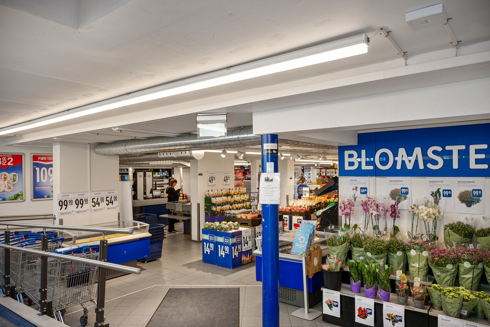 Rema 1000, under 100 meter fra leiligheten. Galleribilde