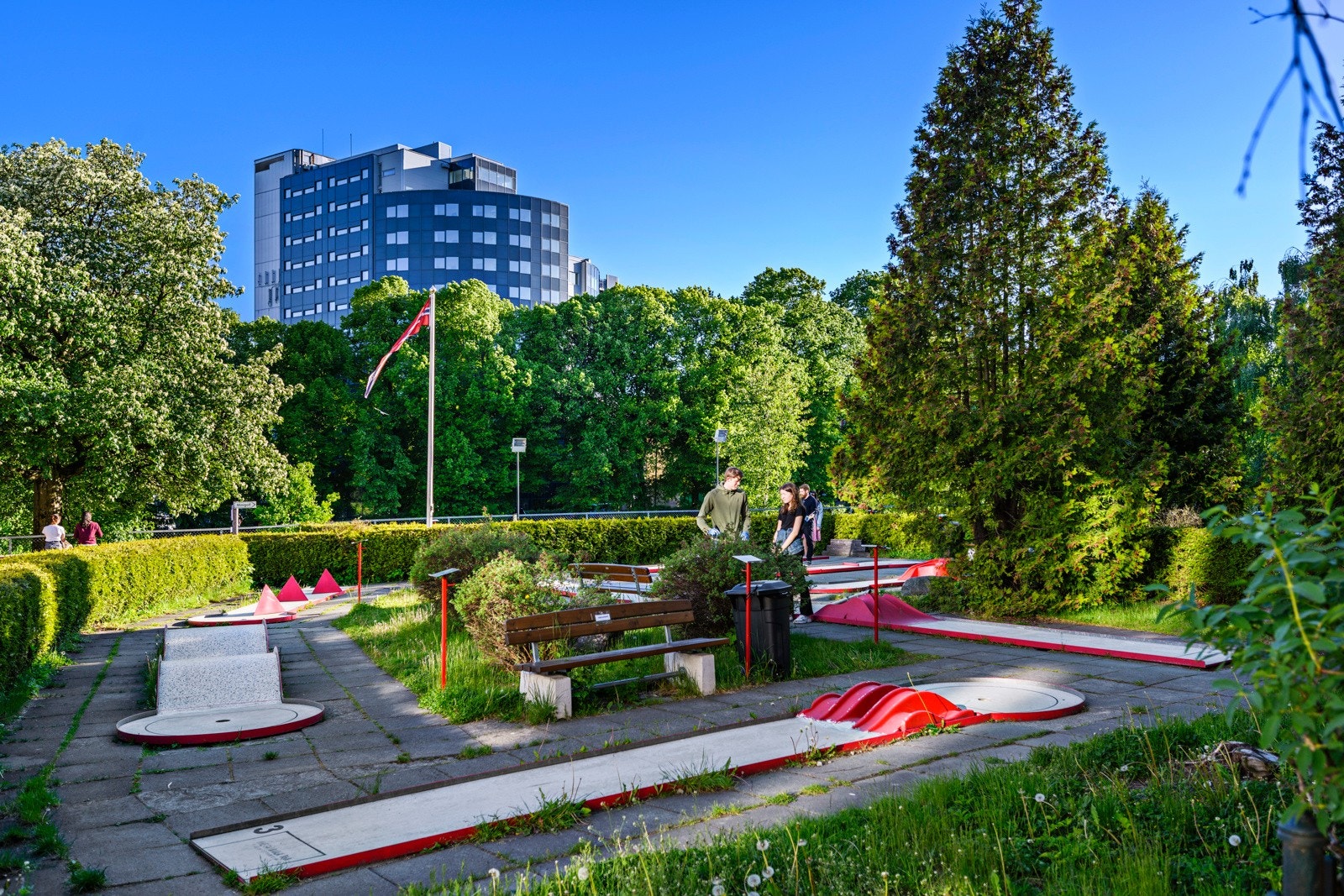 Minigolf nedre Grünerløkka Galleribilde