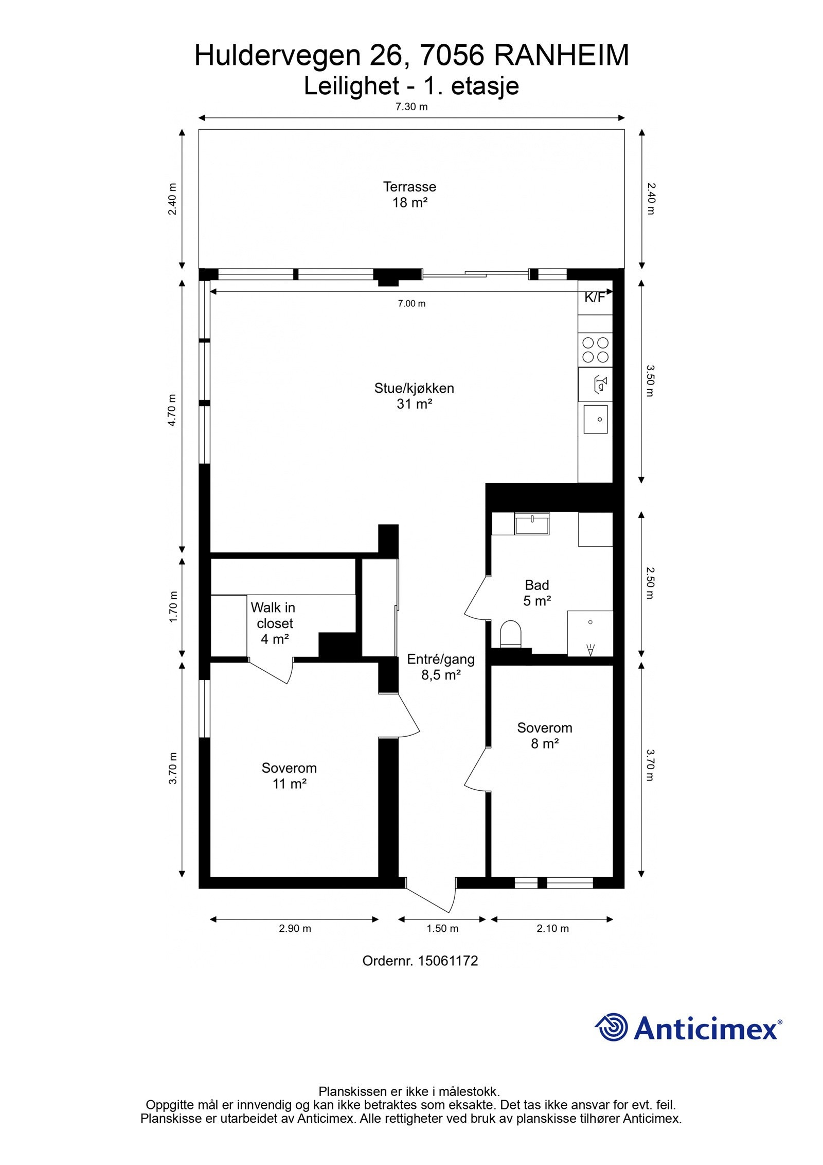 Plantegning - EIE eiendomsmegling Galleribilde