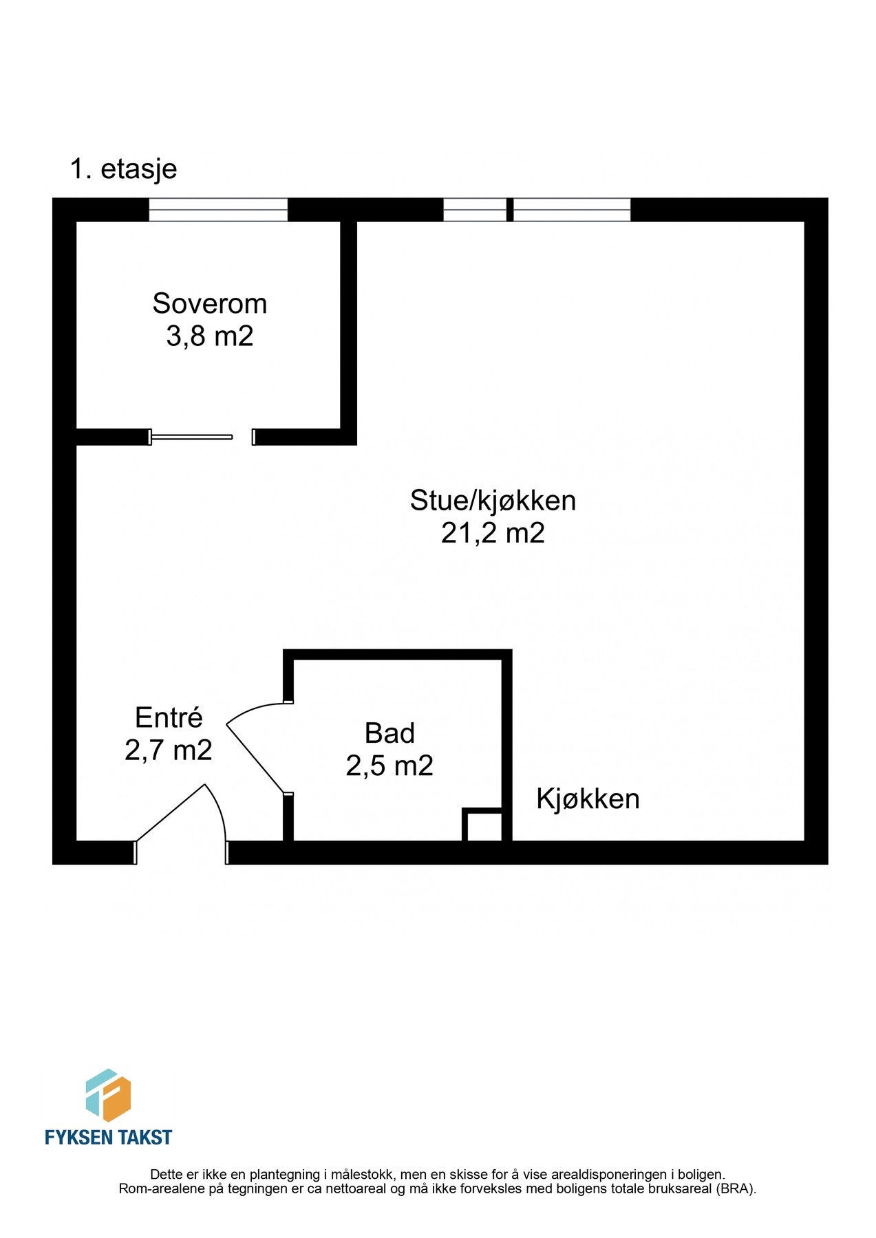 Planskisse. Galleribilde