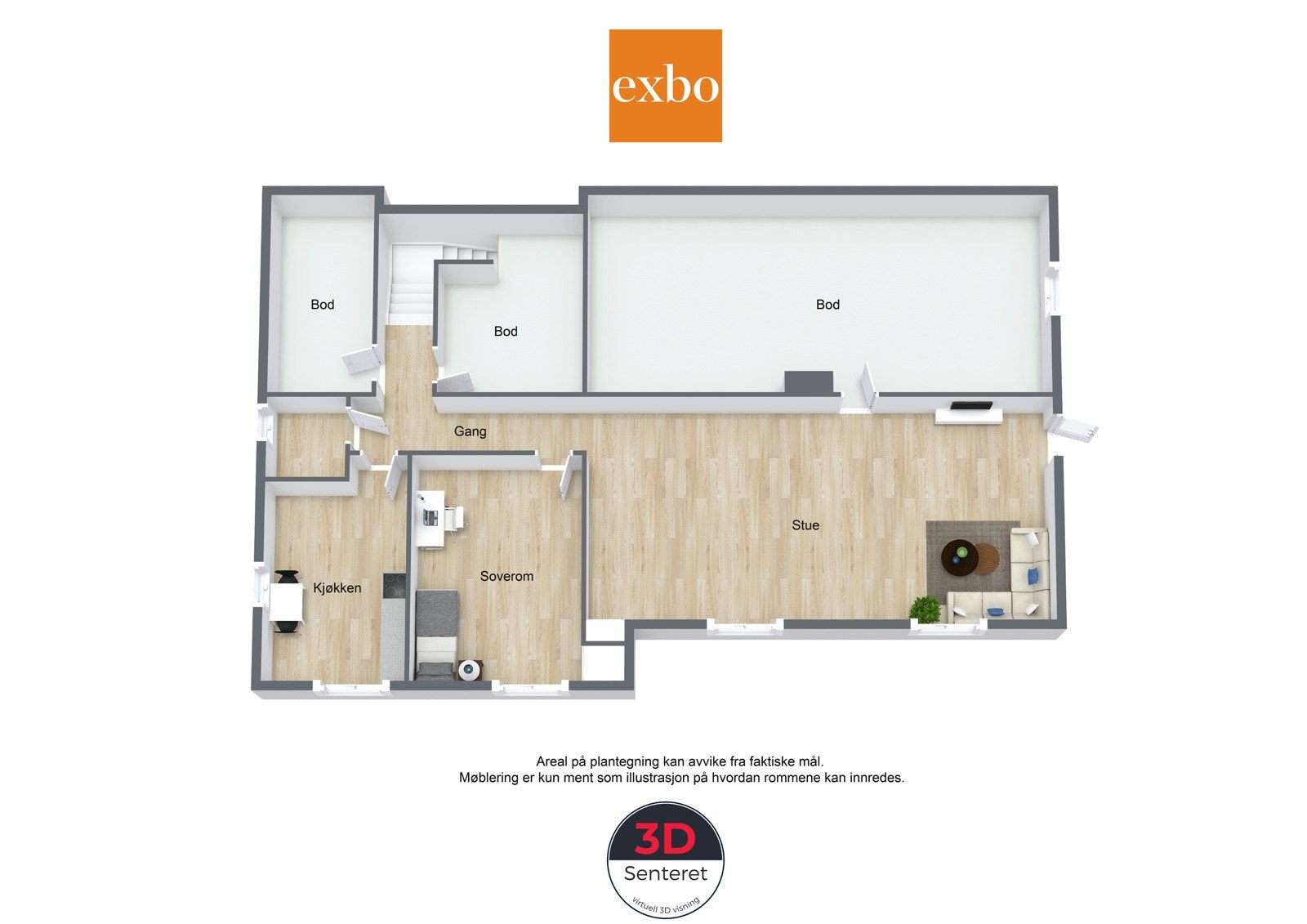 Plantegning 1 Galleribilde