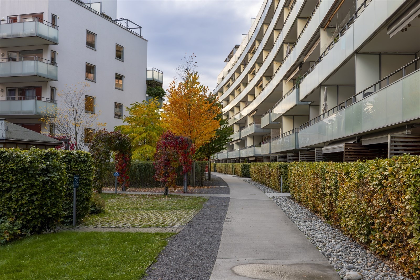Kværnerbyen er et rolig og barnevennlig område med flere flotte grøntområder, butikker og mer! Galleribilde