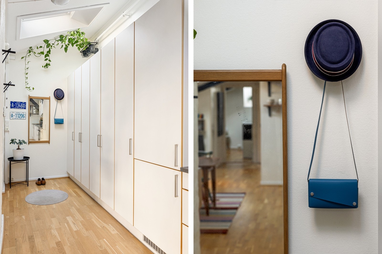 Entré med rikelig oppbevaringsplass. Galleribilde