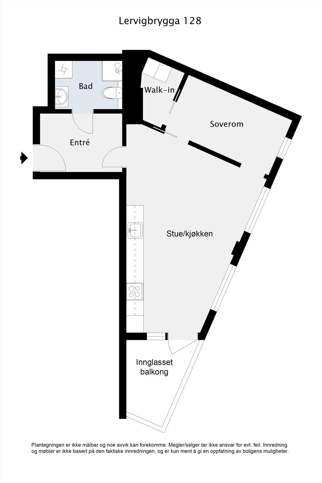 Planløsning 10. etasje Galleribilde