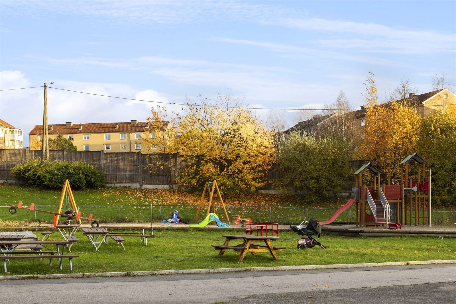 Lekeplass tilknyttet borettslaget Galleribilde