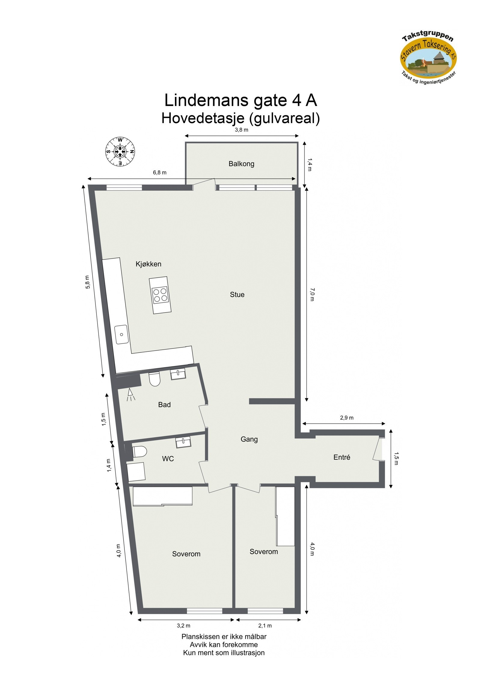 Plantegning. Galleribilde