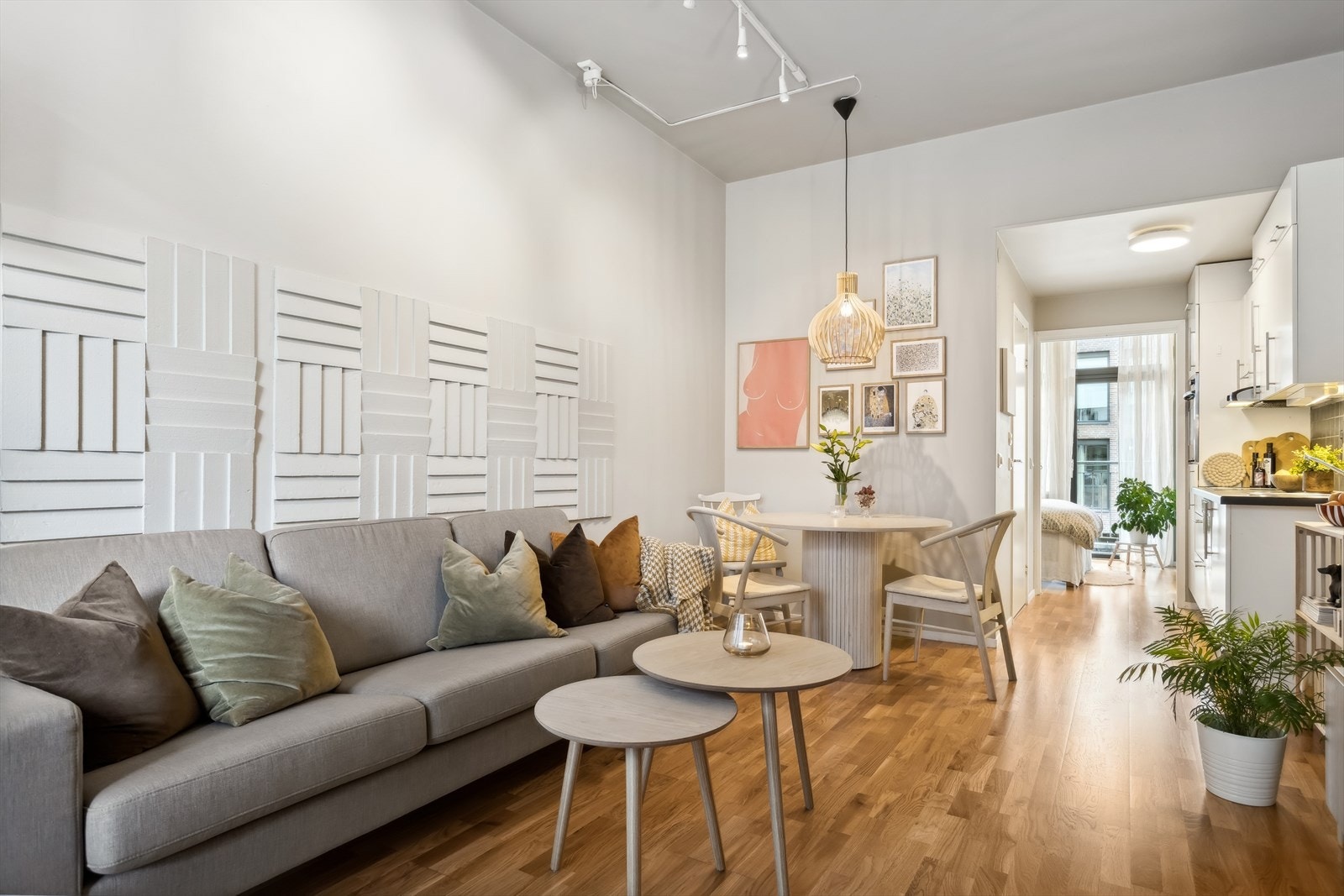 Leiligheten har en arealeffektiv planløsning. Egen bod i kjeller. Galleribilde