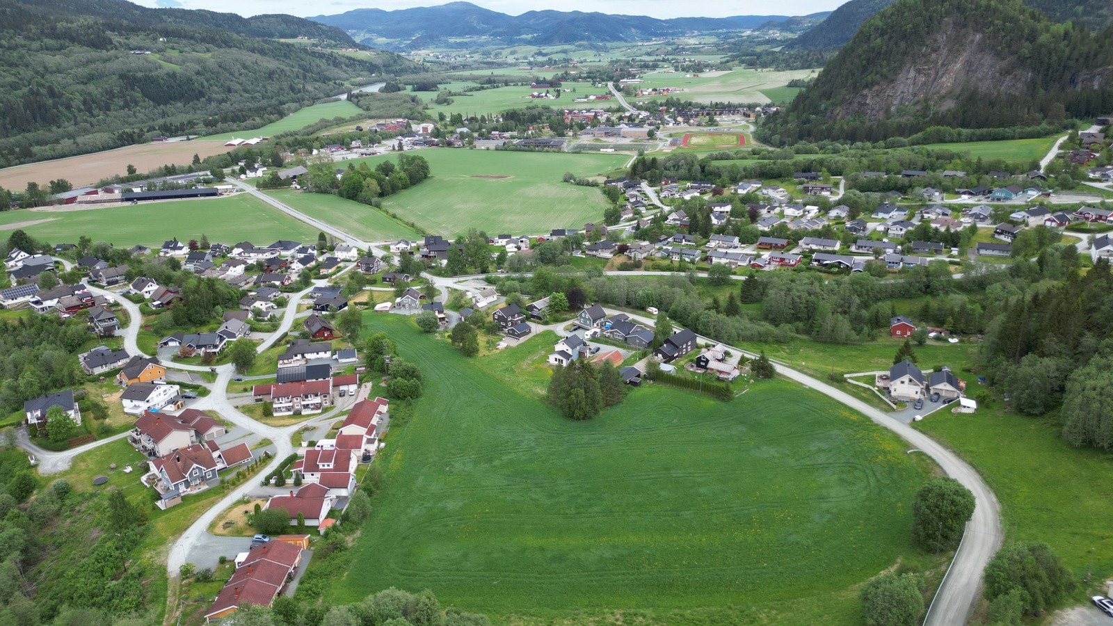 Detaljregulert utviklingstomt på Lundamo. Galleribilde