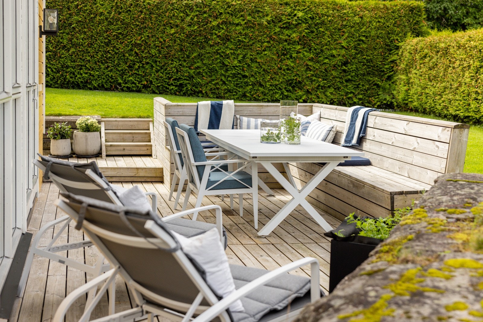 Beliggenheten mot vest sørger for fine solforhold på ettermiddagen og kvelden. Galleribilde