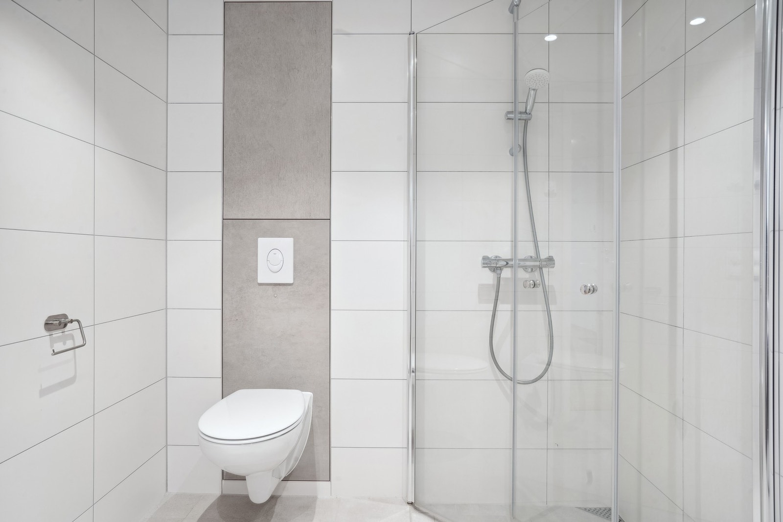 Badet har også varme i gulvet. Galleribilde