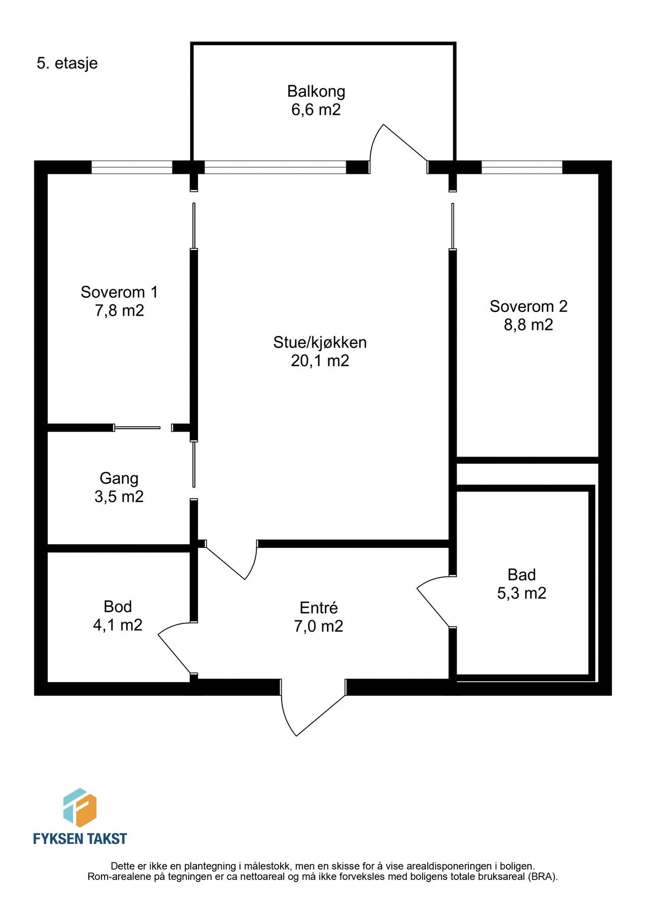 Planskisse. Galleribilde