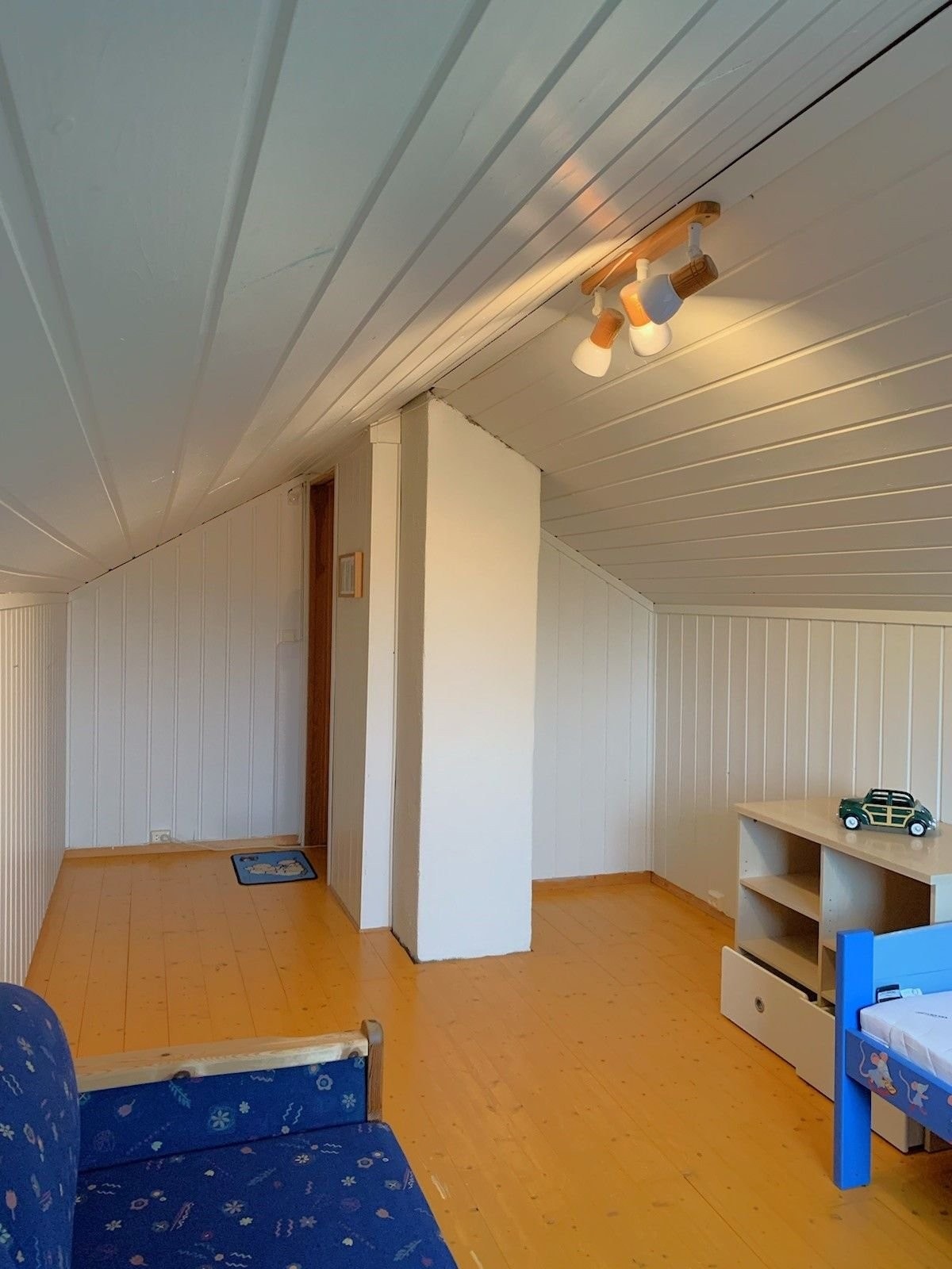 Bilde mot midtgangen på loftet Galleribilde