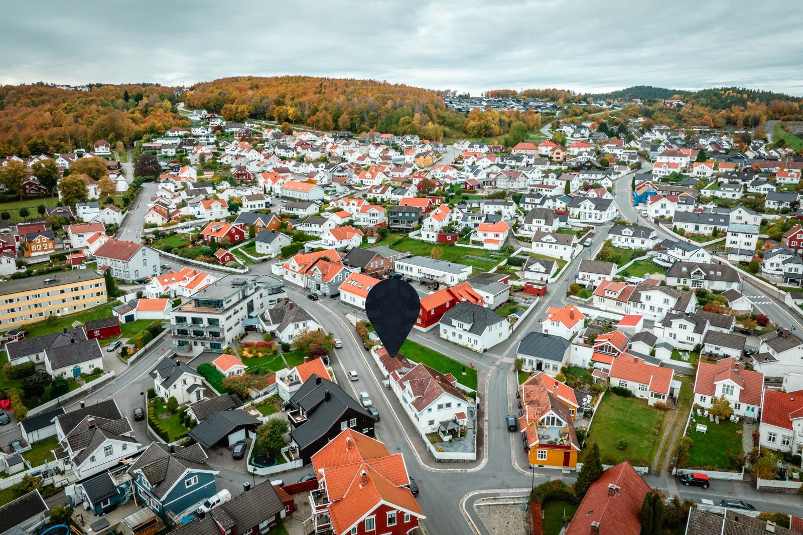 Eiendommen ligger meget sentralt. Galleribilde