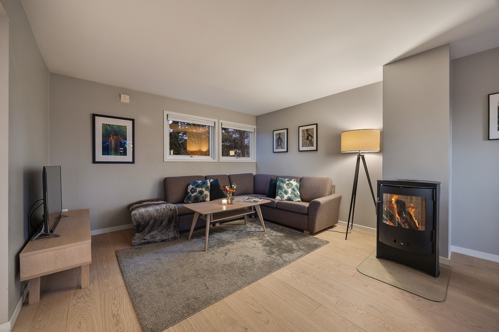 Lun og trivelig sofakrok Galleribilde