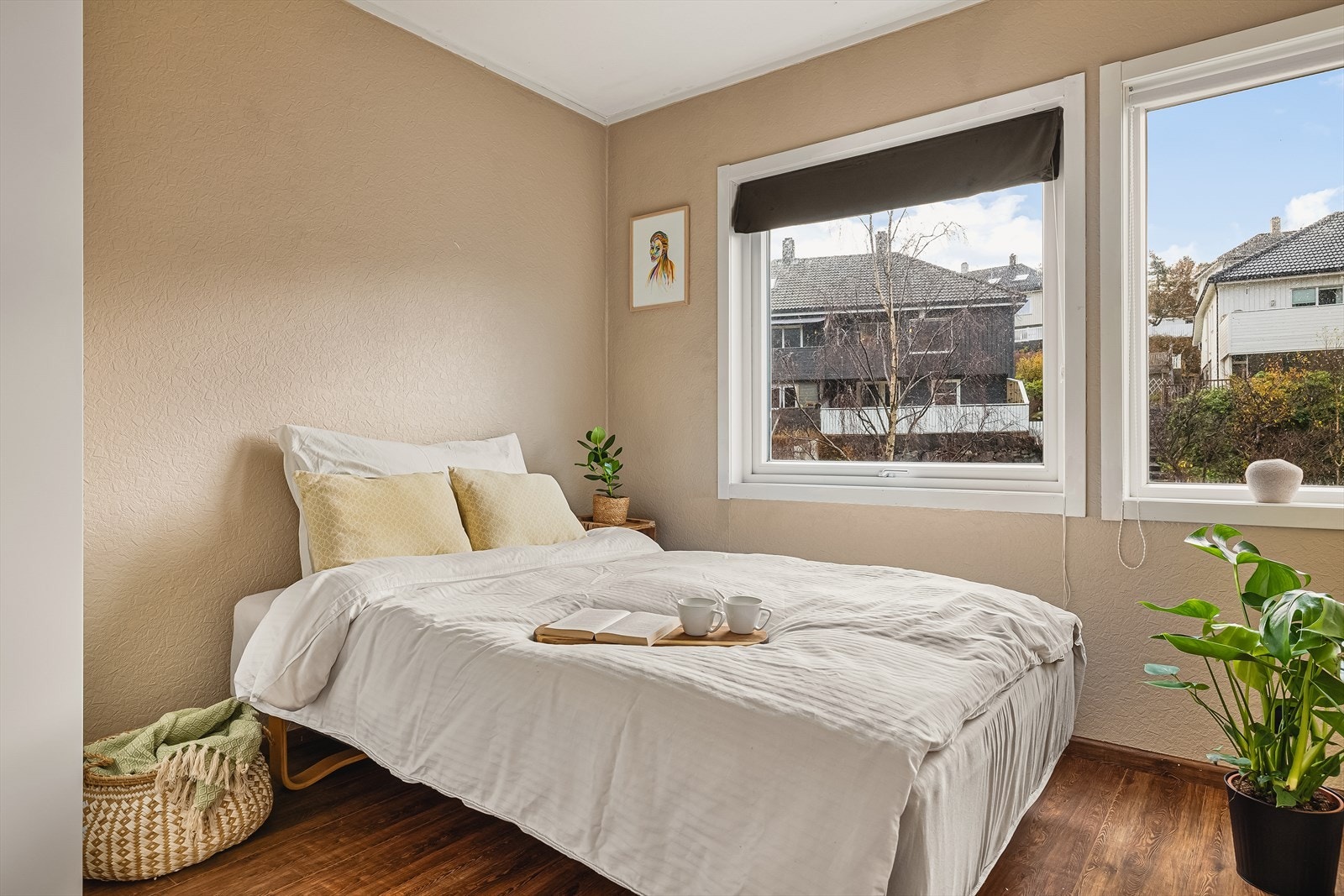 De to andre soverommene passer fint til barnerom, gjesterom eller hjemmekontor om man har behov for det Galleribilde