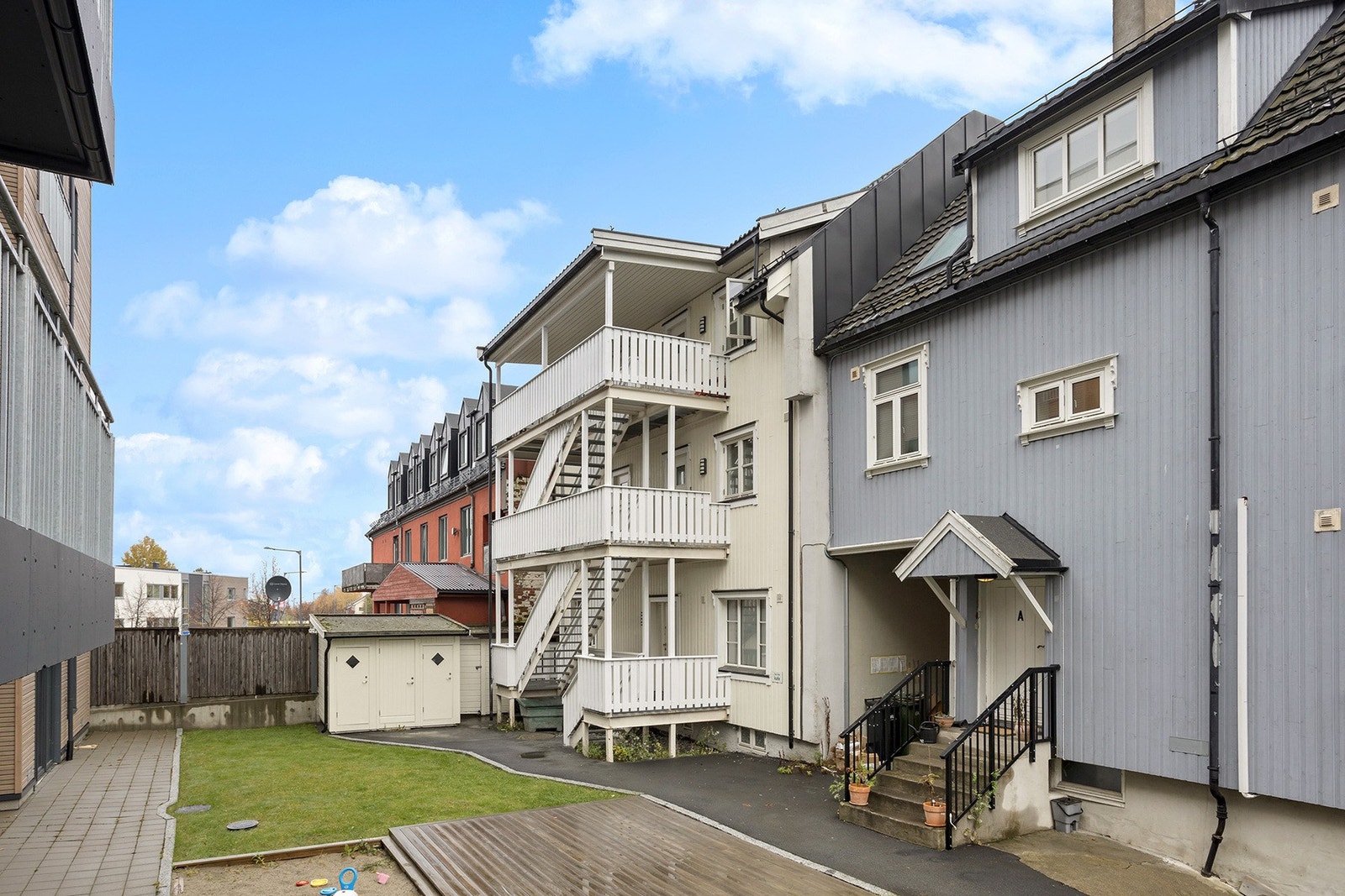 Boligen ligger meget sentralt på Strømmen. Galleribilde