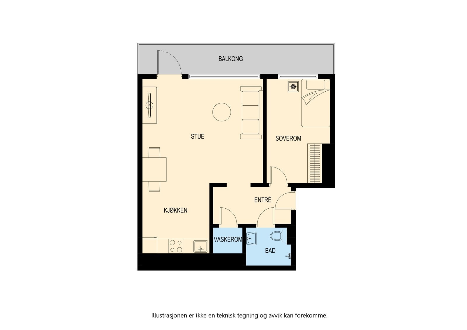 Alternativ planskisse Galleribilde