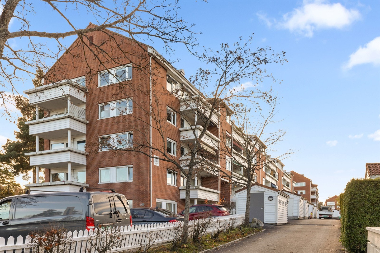 Fasade Bjørn Bondes vei 9-15 Galleribilde