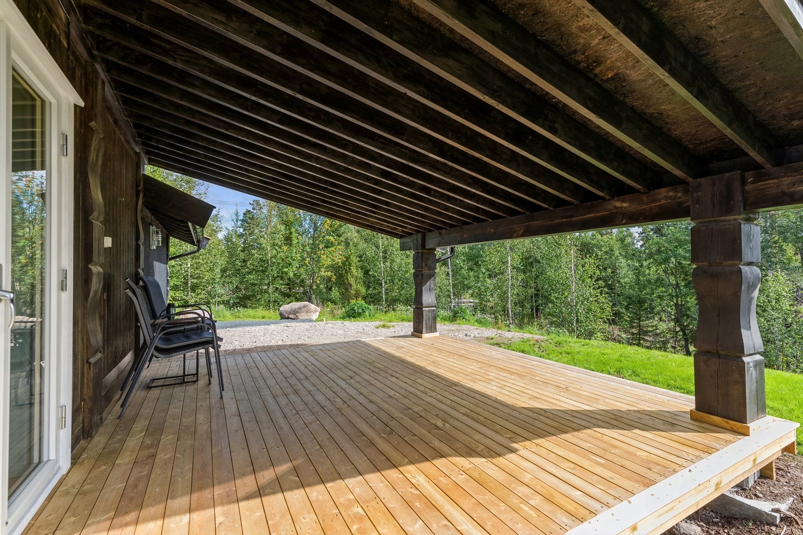 Her kan man slappe av på varme og solrike dager! Galleribilde