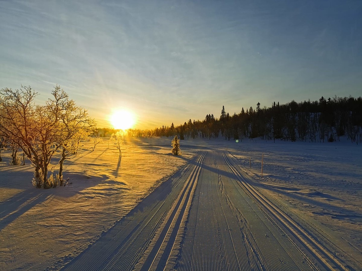 Vinterparadis! Bilder fra Sangefjell Løypelag. Galleribilde