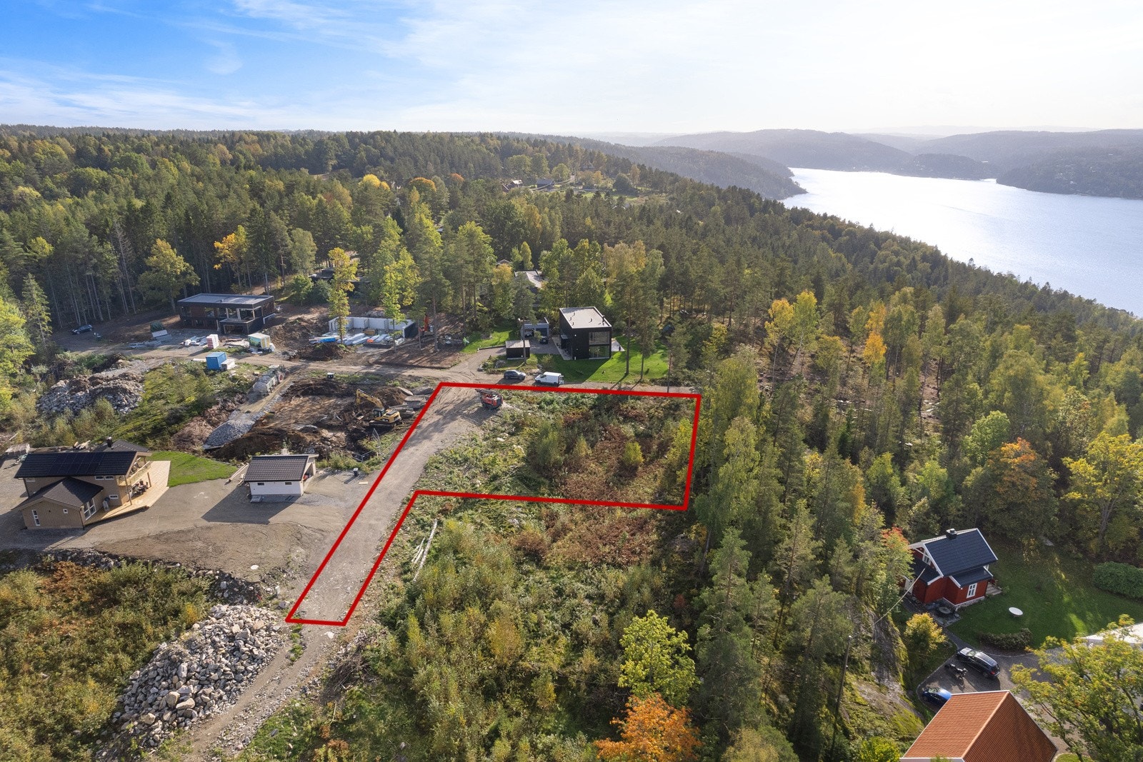 illustrasjon av tomtestørrelse Galleribilde