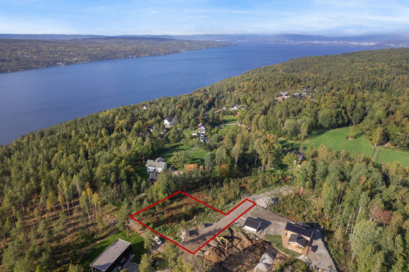 illustrasjon av tomtestørrelse Galleribilde