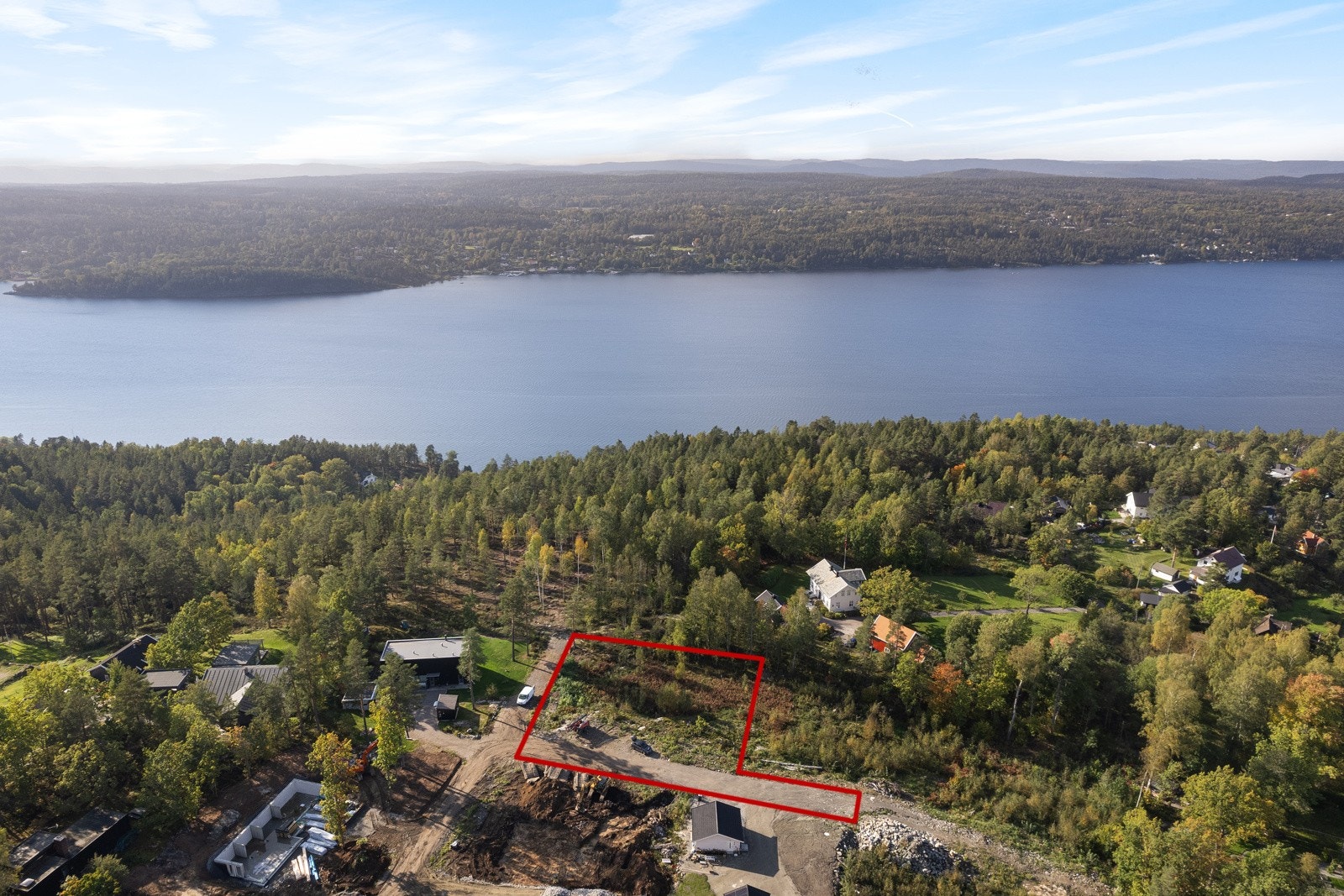 illustrasjon av tomtestørrelse Galleribilde