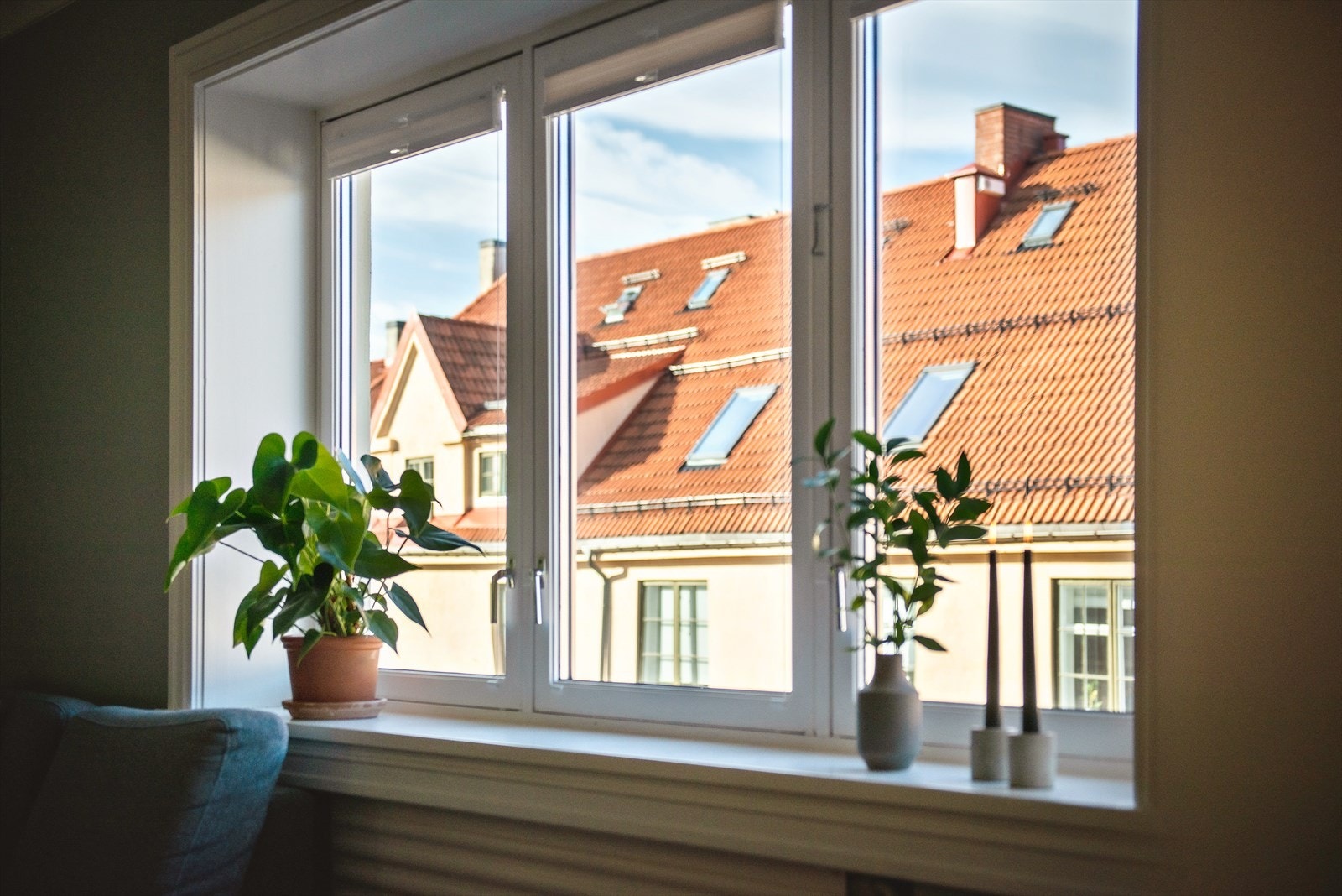 Utsyn fra stue Galleribilde