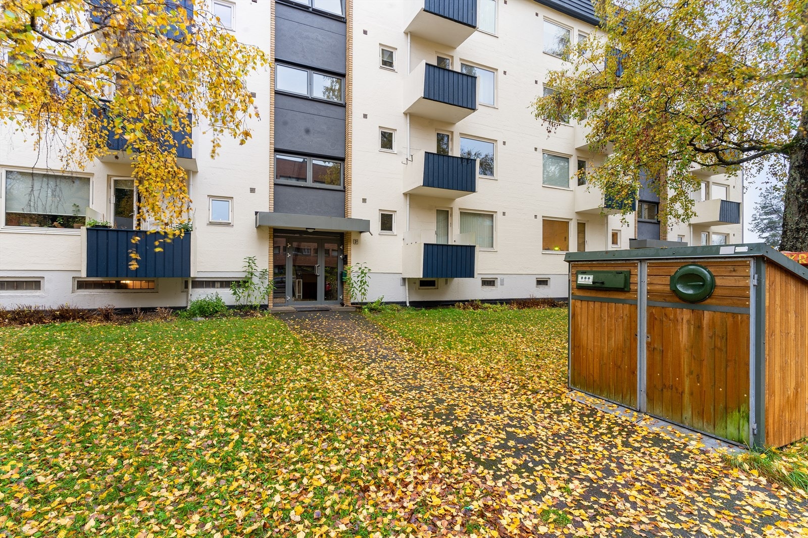 Pent opparbeidet fasade. Galleribilde