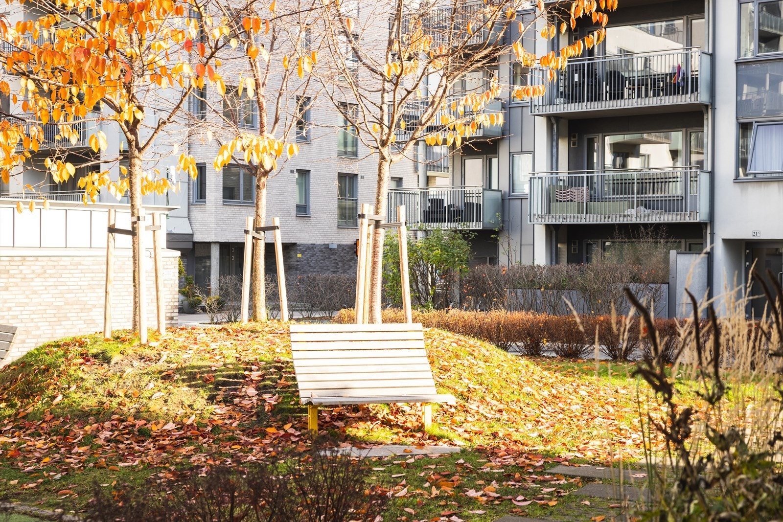 Indre gårdsrom Galleribilde