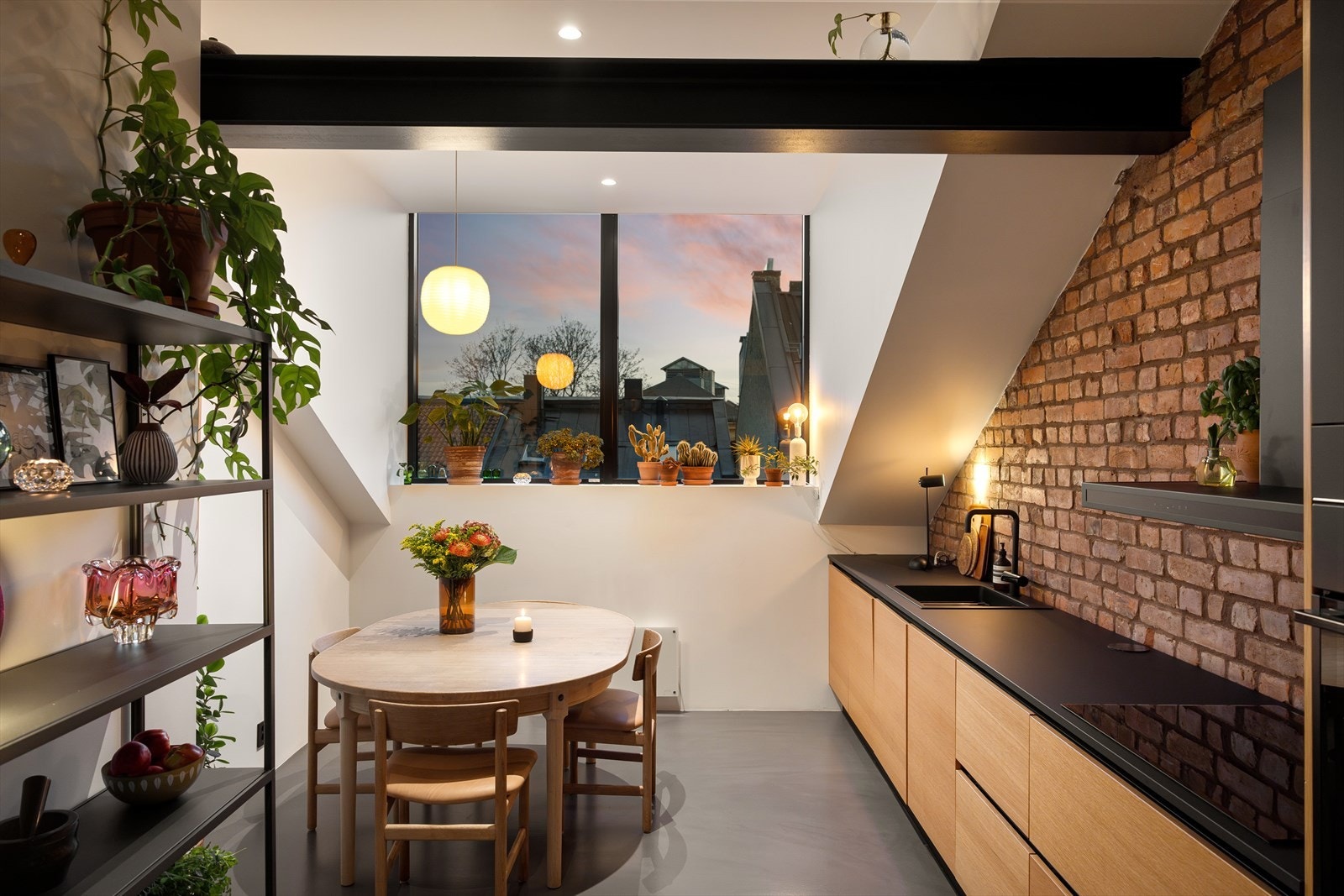 Kveldsstemning Galleribilde