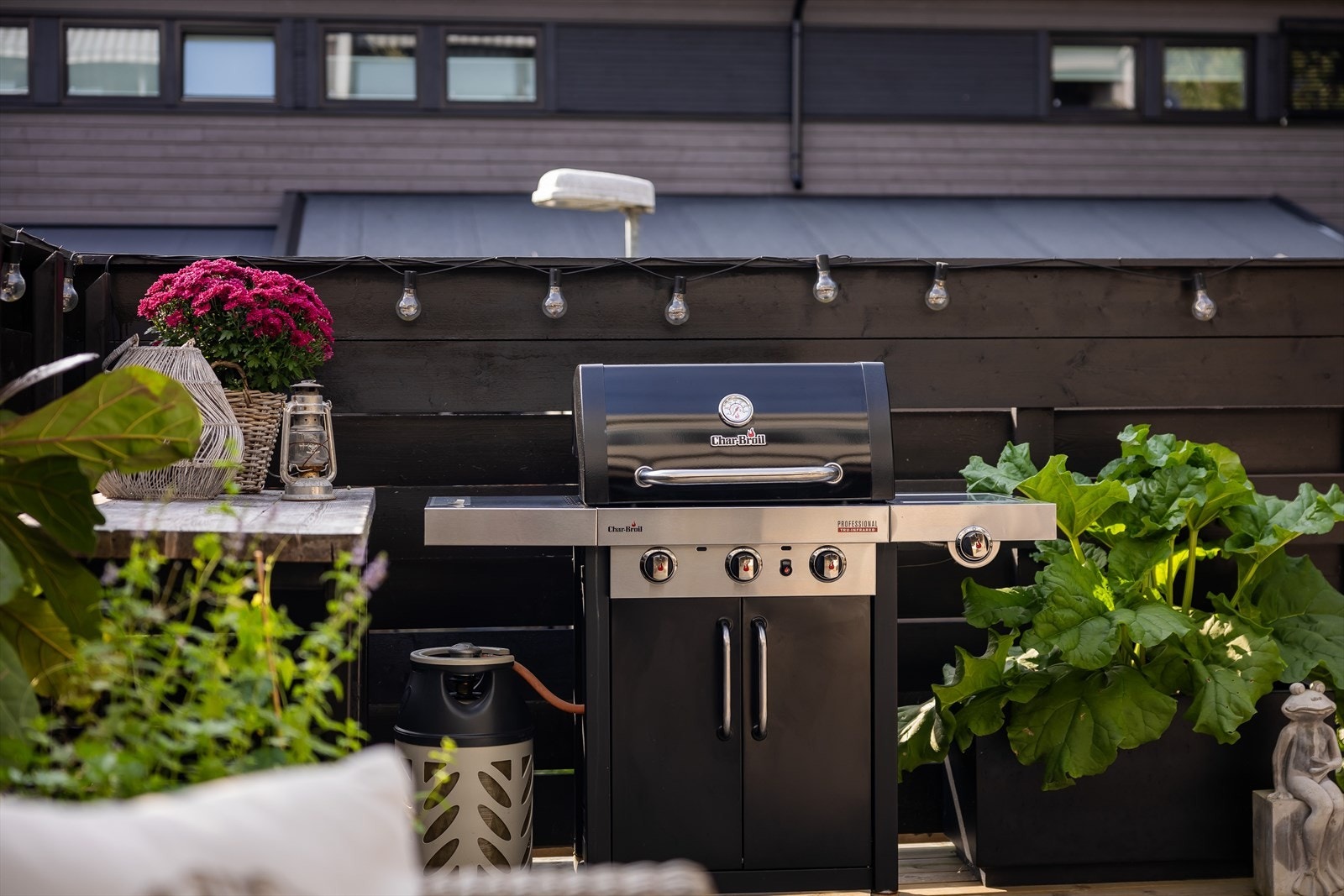 God plass til både grill, lounge og spisegruppe Galleribilde