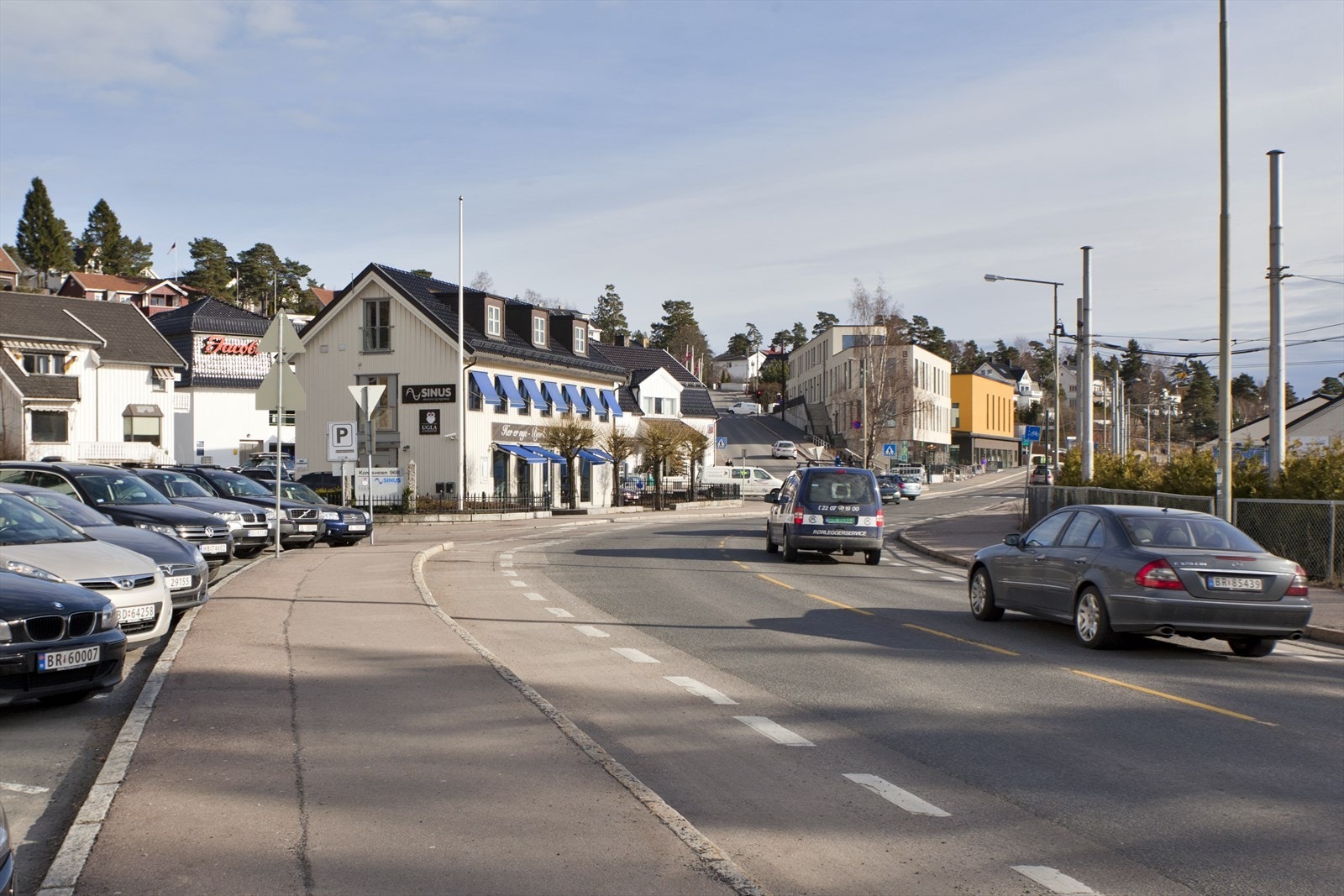 Holtet er en hyggelig møteplass i nærområde Galleribilde