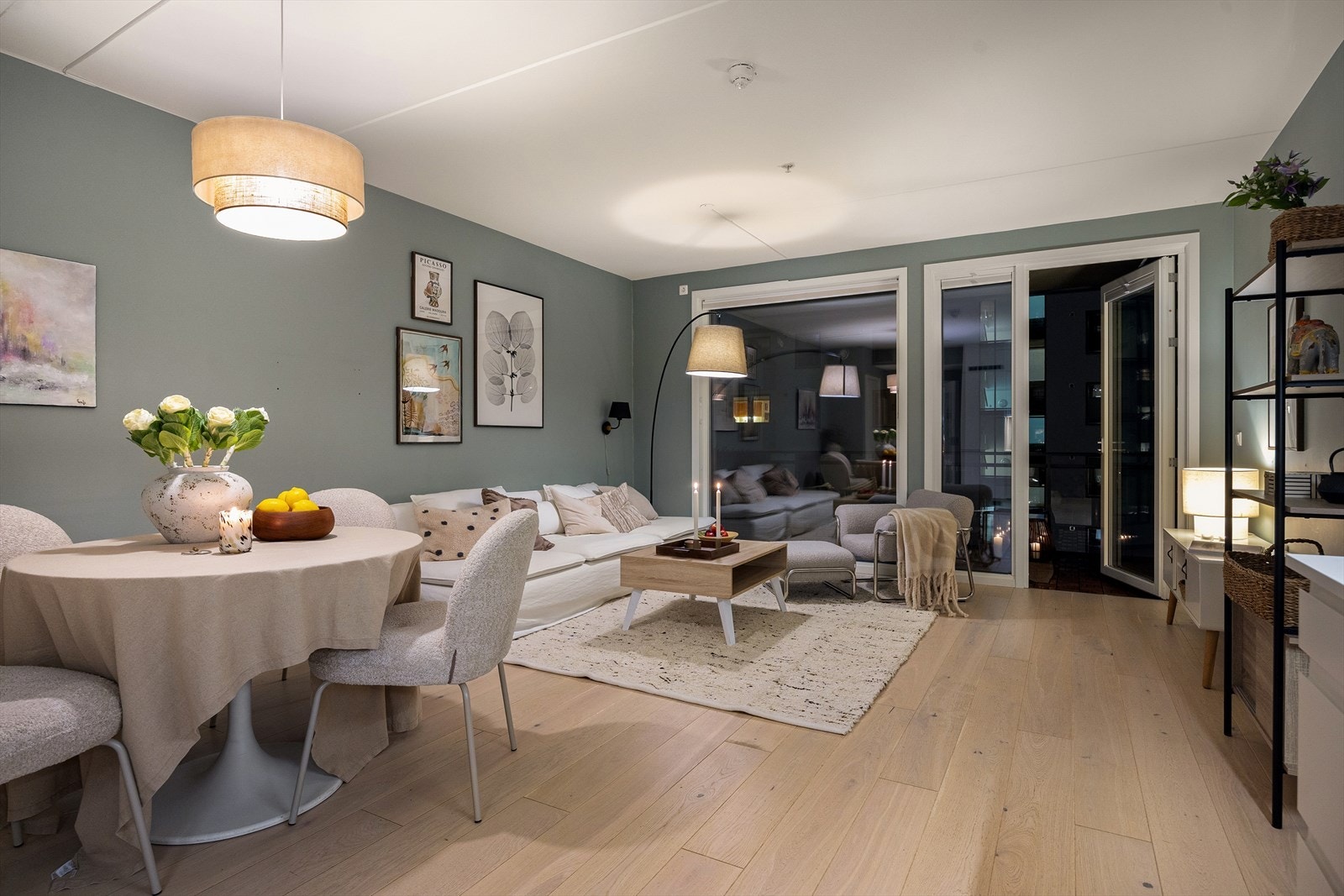 Kveldsstemning Galleribilde