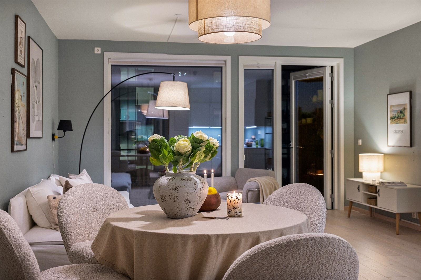 Kveldsstemning Galleribilde