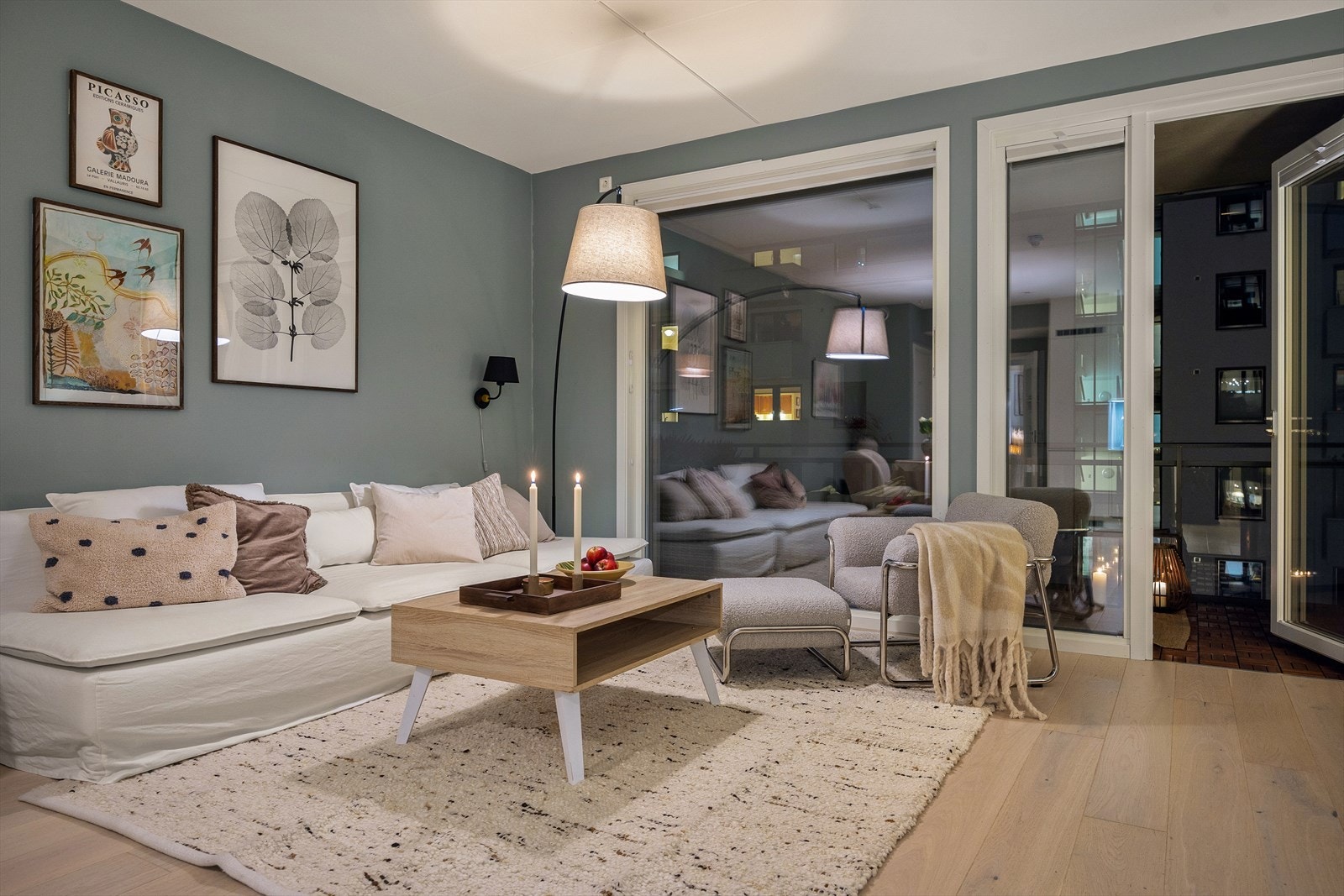 Kveldsstemning Galleribilde