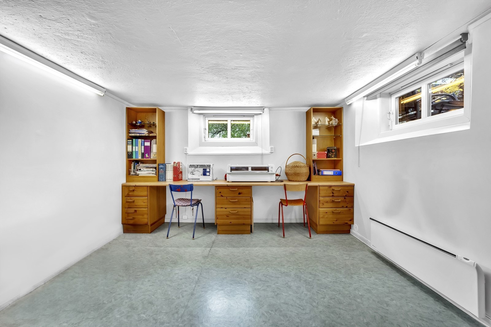 Hobbyrom i kjeller Galleribilde