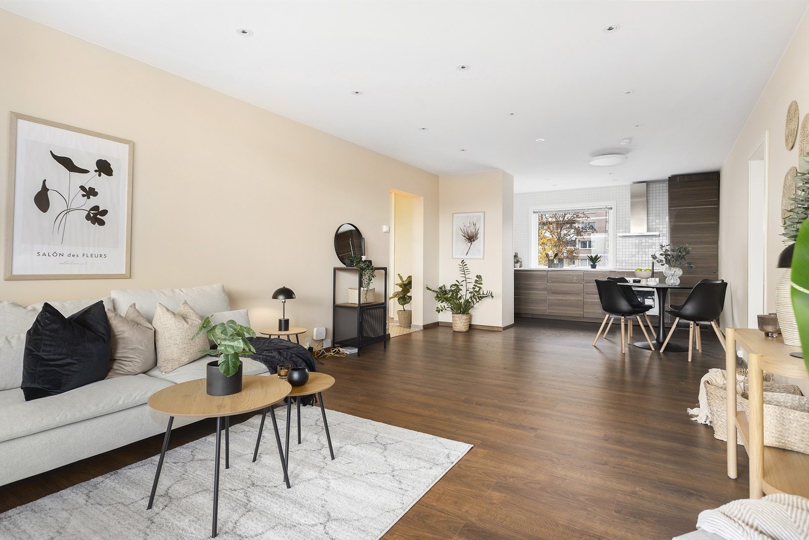 Den åpne løsningen bidrar til en sosial atmosfære. Galleribilde