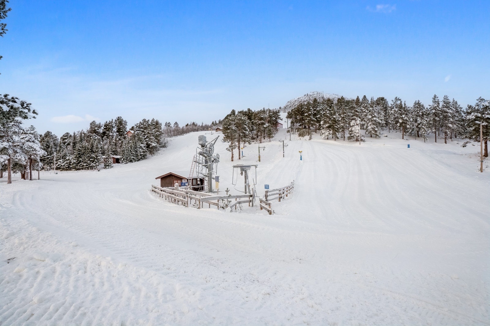 Skibakke Galleribilde