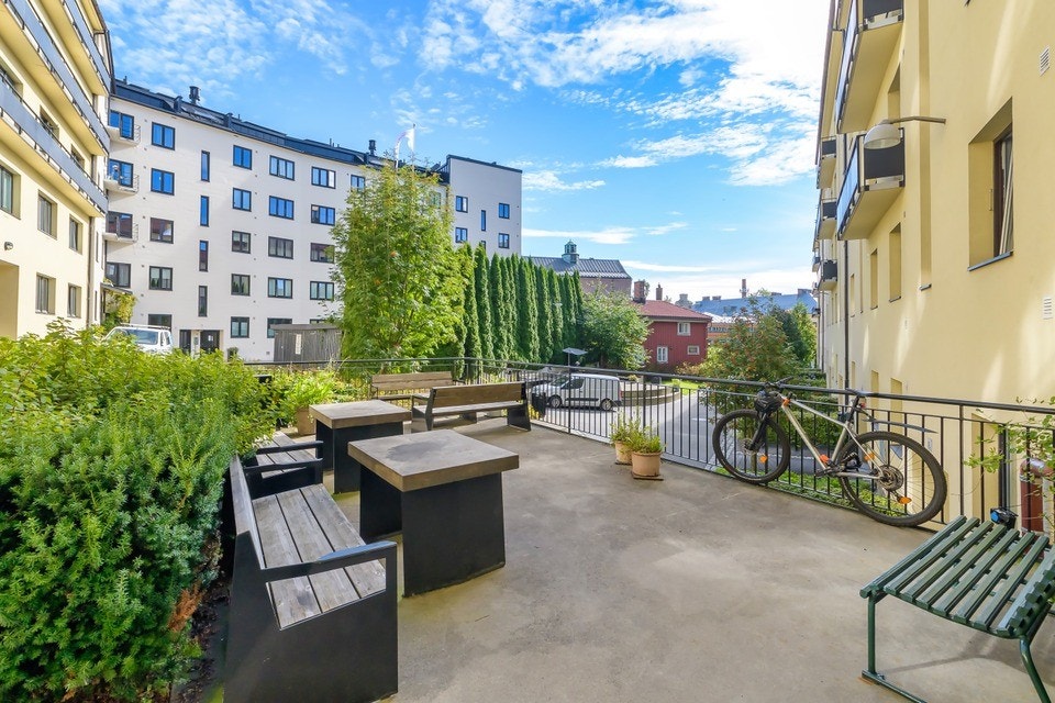 Her kan man nyte fine stunder med familie og venner i sola! Galleribilde