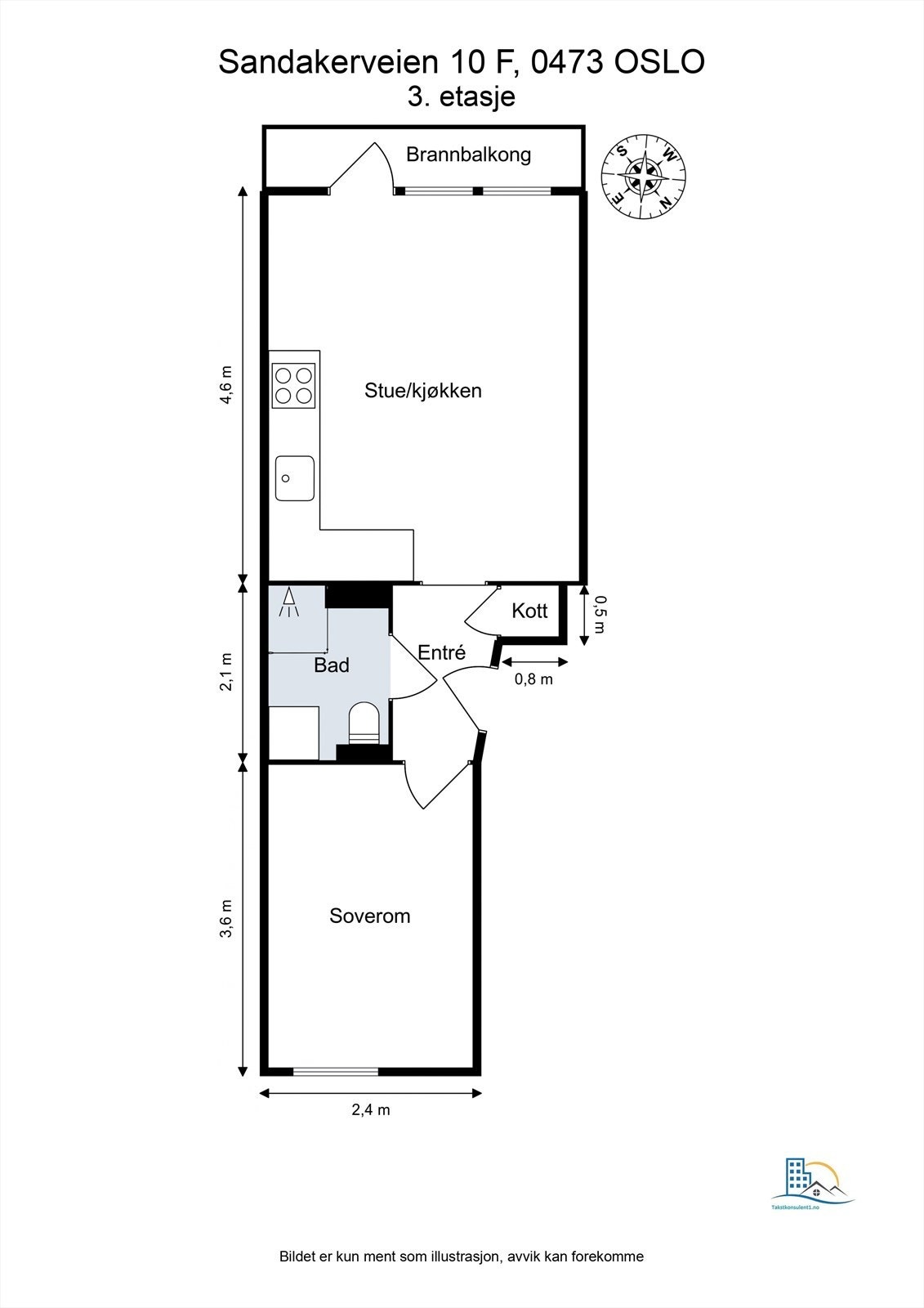 Plantegning til orientering. Galleribilde